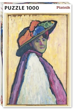Piatnik 5594 - Münter - Bildnis von Marianne von Werefkin 1000 Teile Puzzle