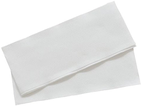 Papierhandtücher 2-lagig weiß ca. 24x11 cm für Handtuchspender in Toiletten (16x200 Stück)