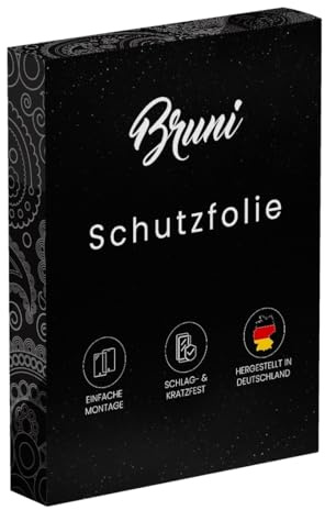 Bruni Schutzfolie kompatibel mit Kruger&Matz Live 11 Folie, glasklare Displayschutzfolie (2X)