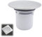 Drenaje de ducha Tapa de la ducha Tapa de la cubierta Drenaje de la ducha Sube de ducha Cubierta de plughole de 115 mm Capa de ajuste superior extraíble para rápido, desagüe de la ducha
