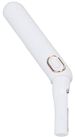 Bikini-Rasierer, Elektrischer Bikini-Trimmer, Sicheres Design ohne Schnitte, Abgewinkelt für Kurven, LED-Licht, Batteriebetrieben, mit Tragbarem Design, für Frauen