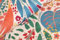 Halbpanama Stoff Meterware Sommer - robuster Taschenstoff bedruckt - schwerer Baumwollstoff Blumen - stabiler Dekostoff Pflanzen - BW Panama *Ab 50cm, Farbe: 001 bunte Blumen