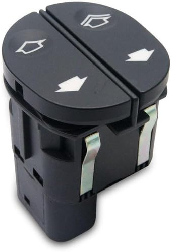 Kacepar 6S6T14529AB Interruptor Elevalunas Eléctrico 6 Pines 1459686 | Compatible con Ford Compatible con Fiesta MK5 Fusion Compatible con Transit Connect Ka Puma Botón de Ventana 1459686