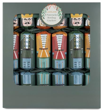 lakeland Nutcracker Bowling Christmas Crackers With Reusable Game