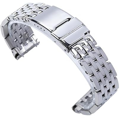 ROUHO Schnellverschluss Metall Uhr Armband Ersatz Schließe Uhrenarmband für Breitling Avenger Blackbird Superocean Navitimer
