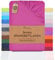NatureMark Jersey Spannbettlaken, Spannbetttuch 100% Baumwolle in vielen Größen und Farben MARKENQUALITÄT ÖKOTEX Standard 100 | 200x220 cm +40 Steg - pink
