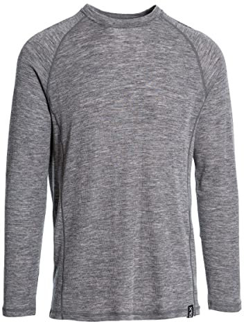 DLX Herren Wexler T-Shirt, Dark Grey Marl, L