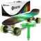 Skatro Mini Cruiser Skateboard 55,9 x 15,2 cm Retro-Stil Kunststoff Board wird komplett geliefert