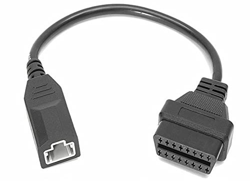 Aukson P55C OBD2 Carly Adapter 30 cm – 3-Pin auf 16-Pin Diagnosekabel Adapter für Auto-Diagnosescanner, Verlängerungsadapter für Hon da