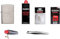 Zippo Erstausstattungs-Set: Zippo Feuerzeug Chrom + Benzin, Feuersteine, Docht, Watte, und Pinzette