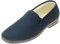 Calzados Romero ALCALDE. Zapatilla Rejilla Nailon de Hombre. Para Casa y Calle. Transpirable. Primavera Verano. Piso Goma. ANCHO ESTÁNDAR. Modelo 25. Marino talla 43