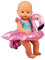 Nenuco - Il est Temps de Nager, Poupée bébé Nageur, avec Un Flotteur Flamant avec Un Moteur Qui Le Fait Tourner dans Le Bain et la Piscine, Jouet étanche pour l'heure du Bain