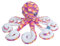 Jemini TOODOO Plüschtier Oktopus +/- 57 cm