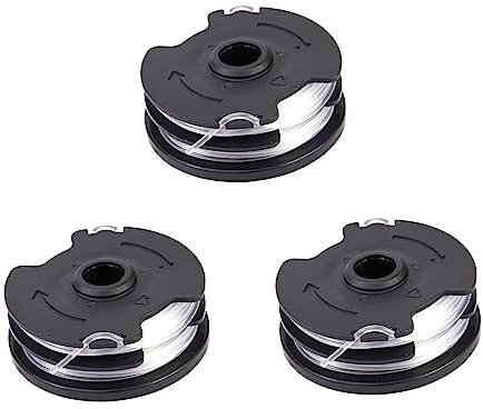 Lot de 3 bobines de fil de rechange pour débroussailleuse sans fil pour Parkside pour PRTA 20-Li C3 IAN351753