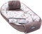 5tlg. Kuschelnest-Set inkl. Babynest 60x90, Arm Stillkissen, Baby Matratze 30x70 cm, Baby Decke Neugeborenen 50x75 cm, Babykissen Neugeborene, Baby Erstausstattung aus 100% Baumwolle