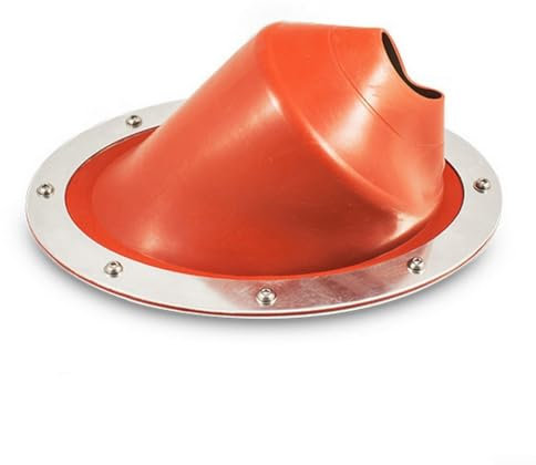 YUANGANG Kit clignotant pour poêle de tente à angle 45°, poêle à bois, conduit d'abri de camping, kit clignotant pour réchaud de (1 pièce)