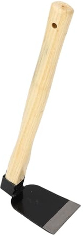 Elprico Hand Hoe Garden Tool,Hand Hoe for Weeding and Cultivating, Lightweight Ergonomic Wooden Handle Garden Hand Hoe for Weeding Harvesting Digging Planting