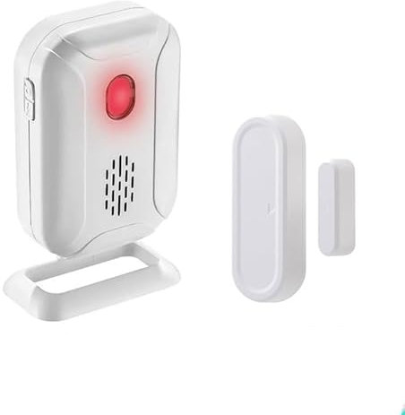 VOANZO Magnetic Door Open Alarm – 133dB Refrigerator Door Alarm with Multiple Modes for Home Safety, Effective for Doors, Windows, and Refrigerators