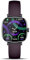 Marsyu Smartwatch Damen (37mm)1.7 AMOLED Klein Square Elegant Fitnessuhr mit Telefonfunktion 24H Herzfrequenz/Stress, SpO2 Pulsuhr Schlafmonitor DIY Zifferblatt 100+ Sportmodi IP68 Sportuhr, Violett