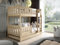 MTJMeble Etagenbett LILA 160x80cm mit Matratze, Kinderbett mit Schubladen, Massivholzbett, Stockbett, Kiefernholz