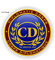13 cm x 13 cm CD CORPS Diplomatisches Siegel Autoaufkleber Autoabzeichen Emblem JDM Vinyl 3D