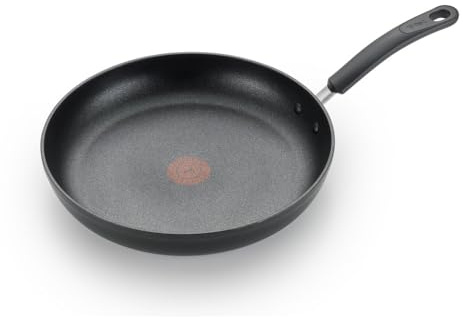 T-fal - 2100103840 C5610564 Titanium Advanced Antihaft-Thermo-Spot-Hitzeanzeige, spülmaschinenfest, Kochgeschirr, Bratpfanne, 26,7 cm, Schwarz