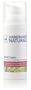 Handmade Naturals Nourishing Hand Cream with Organic Cocoa Butter, Lavender, Orange & Sweet Almond