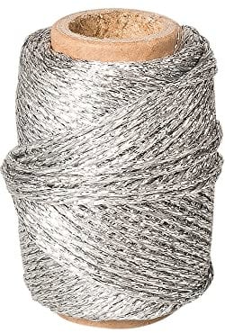 Knorr prandell Dekoschnur Metallic Silber 20m