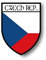 Akachafactory Sticker Adesivi Adesivo Stemma Citta Bandiera Auto Moto Repubblica Ceca