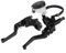 moped bremszylinder vorne,Motorrad Hauptbremszylinderhebel, Universal 7/8(22mm) Lenker Motorrad Bremse Kupplungshebel Hauptbremszylinder Pumpe Reservoirhebel für Motorräder Roller Quad & ATV