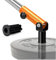 Yes4All AQ16 Orange T-Bar Row Insert Fit 5cm Olympic Bars, Full 360° Swivel Großartig für Rücken, Muskeln, Arm, Ganzkörper & Unterstützung Deadlifts, Squats für Home Gym