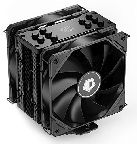 ID-COOLING SE-225-XT Black CPU Cooler 5 Heatpipes CPU Air Cooler 2x120mm Push-Pull PWM Fans CPU Fan for Intel/AMD