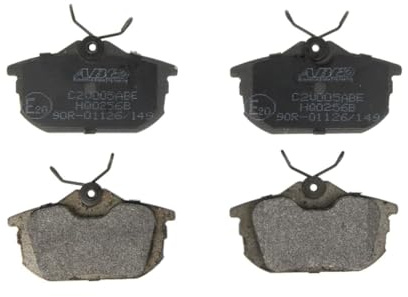 ABE C2V005ABE Bremsbelagsatz Bremsbeläge Hinten Kompatibel mit VOLVO V40 Kombi 645