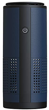 Air Purifier Mini Portable Air Ioniser with HEPA filter & Scented Aroma - 2 Speed - Cleaner Air, Anti Allergen, Reduces Odours, Pollen - USB Charge, Ideal for Car, Home, Work, Travel (Blue)
