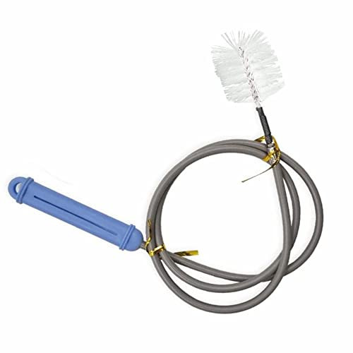 Plumbers Drain Snake Unblocker Wire Tools Flexible Spring Wire Toilet Cleaner Brush Plug Remover Plunger Hair Catcher Cleaning Tool Ideal Kitchen Tub Basin Shower Sink Pipes Drains Washbasins Home 1m