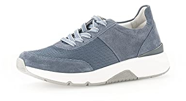 Gabor Damen Low-Top Sneaker, Frauen Halbschuhe,Wechselfußbett