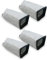 4Pack HEPA Cloth Bags Replacement Fit for Hoover Porta Power Swingette S1015 S1029 and CH30000 Commercial Canister Vacuum Reusable Cleaner Bags Replace Part 43662023