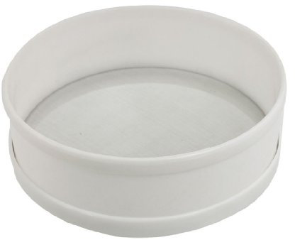 DEARBORN R Home Kitchen Flour Tool White Round 0.5mm Dia Fine Mesh Sieve Strainer