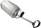 EMPOTEC SE-11 Pala Traforata Setaccio in Acciaio Inox con Pratico aggancio all'avanbraccio Comodo Leggero Sand Scoop per Mare Sabbia Spiaggia per Metal Detector o Ricerche