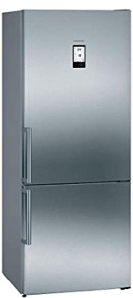 SIEMENS KG49NAIDQ FRÍO FRIGORÍFICO COMBINADO NOFROST 438 L.PUERTAS ACERO ANTIHUELLAS HYPERFRESH PLUS. ELECTRÓNICA EN LA PUERTA.