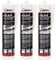 3x dubaust EMP24 EPDM Kleber Folienkleber hochelastisch EPDM Folie Teichfolie Baufolie Dichtfolie 290ml schwarz