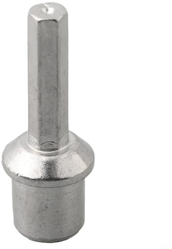 Yuanpgky Kit de ramonage de ramonage - Kit de bricolage - Adaptateur de perceuse métallique pour une utilisation efficace de la brosse de cheminée - Design galvanisé et robuste