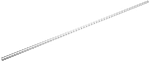 Anneome 2 pezzi Guide per Finestre Scorrevoli in Metallo Antiruggine Binario Convesso Silenzioso per Sostituzione e Scorrimento Facile per Finestra Casa