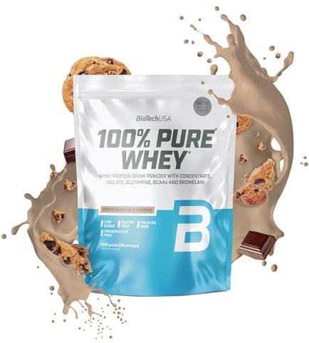 BioTechUSA 100% Pure Whey Cookies & Cream, 1000g
