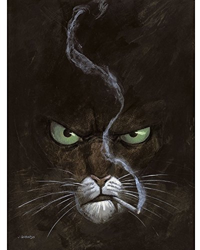CC Editions Poster Offset Blacksad Juanjo Guarnido, Somewhere Within The Shadows (50x70cm)