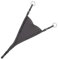KAVALKADE Martingalgabel, Softleder, geschlossen, schwarz, one size