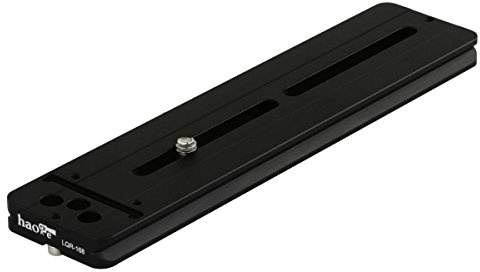 Haoge LQR-168 168mm Universal Lens Foot Quick Release Plate for Nikon Olympus Fujifilm Tokina Tamron Sigma Pentax Sony Tele Telephoto Lens Compatible with Arca Swiss Tripod Ball Head Ballhead