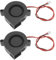 2pcs Ventilateur de Refroidissement Radial pour Aromathérapie Humidificateur Imprimante 3D - 50x15mm (12V 7000 RPM)