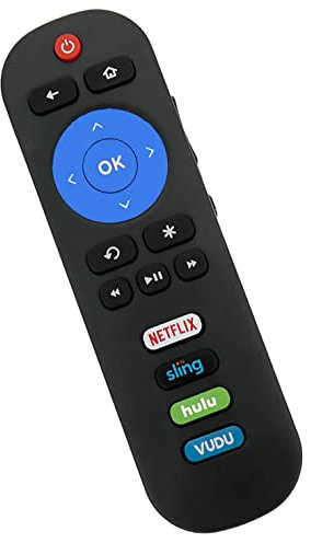 Replacement Remote for Philips Roku TV Remote, Universal fit for All Philips Roku TV 32PFL4664/F7 40PFL4662/F7 43PFL4662/F7 50PFL4662/F7