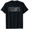 MTV Offiziell Lizenziertes Logo T-Shirt Schwarz Unisex Erwachsene Kinder Kurzarm Klassische Passform Standardlänge Small